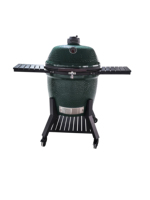 Barbecue fumoir en céramique de 28 pouces, grand modèle, pour grillades Kamado en extérieur