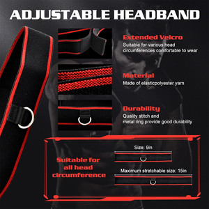 Beginner Proficiency Improvement Pu Foam Boxing Reflex <strong>Ball</strong> Headband - Product Image 2