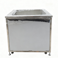 960L grande serbatoio industriale pulitore ad ultrasuoni filtro sistema di circolazione per la pulizia in metallo parte Auto parte Dpf blocco del motore parte