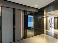 Téléviseur intelligent 4K UHD de 55 pouces avec haut-parleurs intégrés, différents styles, montage mural, télévision miroir