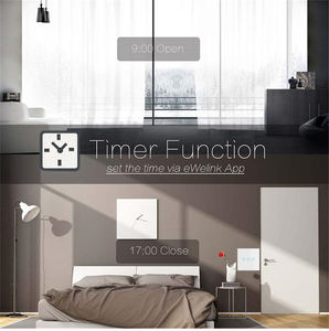 Application de maison intelligente, té<span class=keywords><strong>l</strong></span>écommande vocale, Alexa, Google Glass, panneau tactile, Zigbee, WIFI, interrupteur pour rideaux, volets roulants, stores - Product Image 5