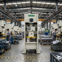 Machine de poinçonnage mécanique CNC LFH-110 à haute productivité, précision élevée, faible vibration pour le poinçonnage des métaux