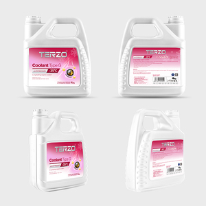 Liquide de refroidissement TERZO type G rouge, antigel, moins 35°C, GB 29743 2023, pour systèmes de refroidissement automobile - Product Image 1