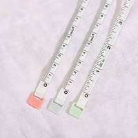 Ruban à mesurer rétractable en plastique pour la maison, ruban à mesurer de haute précision pour vêtements en tissu, 1,5 mètre, outil de couture.