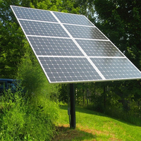 Traqueur solaire à double axe 4kw système de suivi du capteur de mouvement solaire à énergie solaire pour panneau solaire