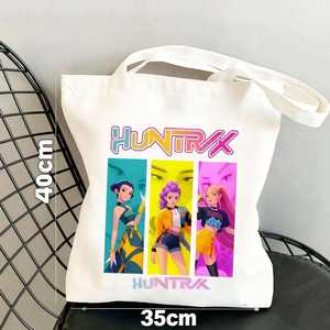 Sac à main Kpopdemon Hunter Pattern 2026 Devil Hunter Movie Merchandise avec design animé style Ins <span class=keywords><strong>pour</strong></span> fille, à porter à la main ou à l'épaule - Product Image 6