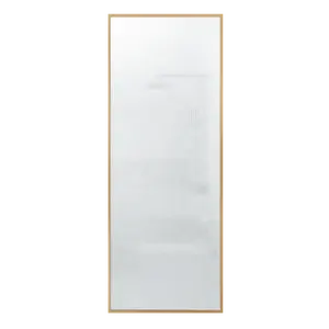 Bathroom custom glass shower door shower panel tempered glass screen gold shower door