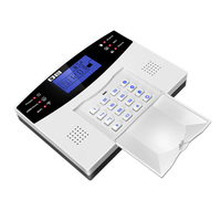 Système d'alarme portable filaire Wi-Fi avec détecteur de mouvement PIR pour la sécurité domestique, avec détection de porte/fumée
