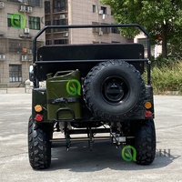 Voiture électrique miniature de style moderne, kit de voiture électrique miniature de style Jeep pour enfants, voiture électrique Thar 4x4 pour les camps de surf côtiers