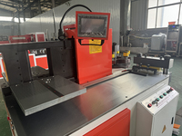 Machine de poinçonnage hydraulique CNC haute performance pour barres omnibus, équipement de poinçonnage métallique
