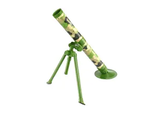 Pistolet à balle souple modèle de mortiers Jedi pour enfants peut lancer des fusées simulation de tir jouets acousto-optiques militaires jouets de plein air