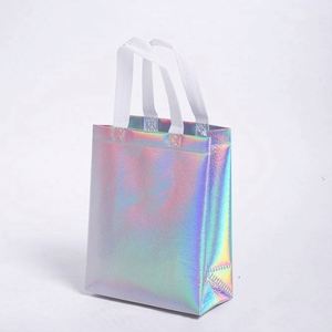 Customizable Durable Laminated Non-Woven Shopping Tote <b>Bag</b> Reusable Handheld Carrier for Supermarket Bulk Wholesale - Product Image 5