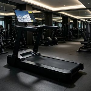 Caminadora Comercial con Pantalla Táctil Curva de 32 Pulgadas, Carga Máxima de 200 kg, Cinta de Correr Ancha, Equipo de Cardio para Gimnasio - Product Image 6