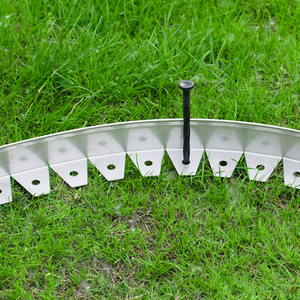 <span class=keywords><strong>Bordure</strong></span> de jardin en <span class=keywords><strong>acier</strong></span> Corten sur mesure pour extérieur/intérieur, finition <span class=keywords><strong>rouille</strong></span>, longue durée de vie - Product Image 3