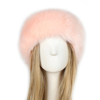 Bandeau moelleux pour femmes et hommes, bandeau en fourrure, cache-oreilles en fourrure russe, turban élastique, couvre-chef large, accessoires de chapeaux de ski