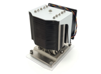 FEZCOOL LGA3647-4U-R91 Radiateur passif pour processeur de serveur à 4 caloducs, ailettes en aluminium, base en cuivre, refroidisseur universel pour CPU