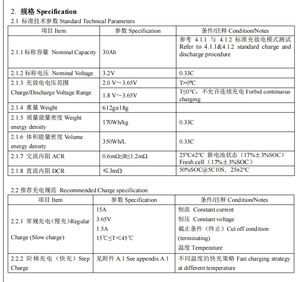 Sel Baterai Lithium Iron Phosphate (LiFePO4) Prismatis Gotion 3.2V 30Ah untuk Sistem Penyimpanan Energi Paket Baterai Ion Lithium - Product Image 3