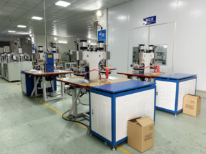 5KW 8KW 12KW áp lực thủy lực đôi đầu máy hàn tần số cao cho logo da - Product Image 5