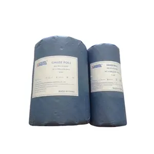 Medical super absorbent 100% cotton jumbo gauze roll