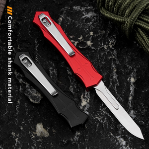 Navaja Quirúrgica Plegable de 440 mm con Cuchilla Desmontable y Cuchilla de Repuesto, Mango de Aleación de Aluminio, Práctica Navaja de Bolsillo - Product Image 2