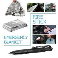 Kits d'équipement de survie Offres Spéciales 13 en 1-outil de survie SOS d'urgence extérieur pour désert/voyage/voitures/randonnée/équipement de camping
