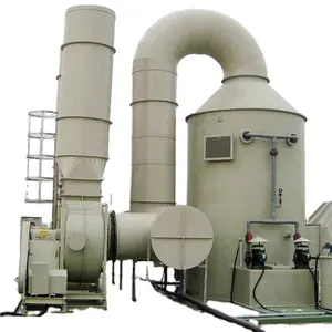 Torre de pulverização de purificação de gases residuais industriais personalizada de proteção ambiental