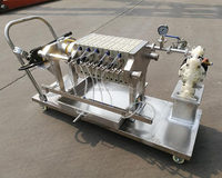 Presse à filtre à membrane de petit format pour tests de laboratoire