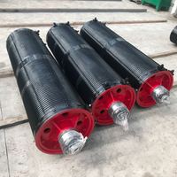 Tambour à câble métallique sur mesure pour treuil de grue, tambour à câble en acier rainuré robuste, OEM ODM