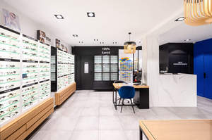 Muebles de Exhibición Óptica Ecológicos Personalizados con Iluminación LED |   Exhibidores de Accesorios para Gafas de Sol |   Tienda Minorista - Product Image 5