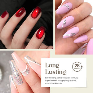 ZRKGEL Muestra Gratis OEM 168 Colores Sin HEMA/TPO Larga Duración Alta Pigmentación Esmalte de Uñas en Gel UV Removible Set Ojo de Gato Brillante Disco - Product Image 6