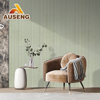 Nouveau design Revêtement mural en vinyle de haute qualité Tissu ignifugé de projet design Papier peint pour hôtel 5 étoiles