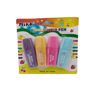 Nouvelle papeterie mignon dessin animé stylo fluorescent mini surligneur marqueur stylo personnalisé <span class=keywords><strong>pastel</strong></span> surligneur fournitures <span class=keywords><strong>scolaires</strong></span> - Product Image 6