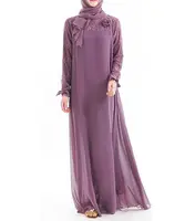 Muslim Long Maxi Evening Dress for Women, Custom Abaya