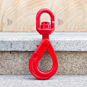 Crochet de levage en acier G80, crochet pivotant autobloquant à vendre - Product Image 3