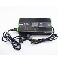 Nouveau modèle de chargeur de batterie au lithium 54,6 V 9 A, entrée AC 180-240 V pour chariot élévateur électrique, transpalette, vente en gros DZL500SS02