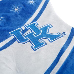 Chaussette de Noël haut de gamme en peluche brodée avec le logo de l'équipe NCAA, 17 pouces, motif étoile rayée, fabriquée en Chine - Product Image 2
