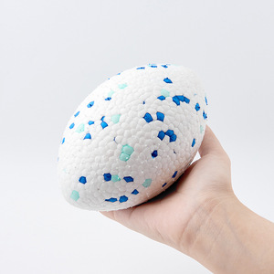 Etpu thân thiện với môi rắn <span class=keywords><strong>Float</strong></span> ánh sáng trọng lượng bền con chó nhai Đồ chơi cắn kháng không thể phá hủy bóng bầu dục bóng đá bóng - Product Image 4