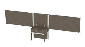 <span class=keywords><strong>Testiera</strong></span> in Legno per <span class=keywords><strong>Letto</strong></span> <span class=keywords><strong>Singolo</strong></span>/Matrimoniale, Arredamento Camera da <span class=keywords><strong>Letto</strong></span> Personalizzato, Pannello Moderno in MDF Assemblato - Product Image 3