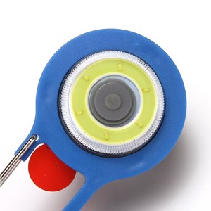 Mini Linterna LED Portátil de Llavero, Luz Blanca COB, Lámpara para Mochila de Senderismo y Camping, Alimentada por Batería, Botón de Encendido, Material ABS - Product Image 3