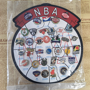 Pin Deportivo de Metal, Aleación de Zinc, Bañado en Oro, Fundición 2D 3D, Fútbol, Baloncesto, Béisbol, Hockey, Artículo Coleccionable para Recuerdos - Product Image 6