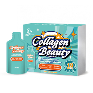DUOZI Colágeno Líquido Oral de Belleza 30ml x 10 Sobres Hidratación Profunda Antioxidante Cuidado de la Piel Suministro para 10 Días - Product Image 1