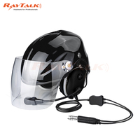 Casque antibruit pour le parapente/le paramoteur/le parachutisme Casque de pilote