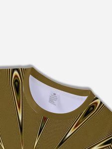 Mùa Hè Mới Trừu Tượng Sáng Tạo Bị Hỏng 3D In Kỹ Thuật Số Người Đàn Ông Của T-Shirt Đường Phố Thời Trang Ngắn Tay Tùy Chỉnh 100% Polyester - Product Image 4