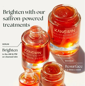 Sérum Éclaircissant Kangwin Marque Privée Végétalien Anti-Taches Brunes Anti-Rides Raffermissant Éclatant Élixir au Safran - Product Image 6