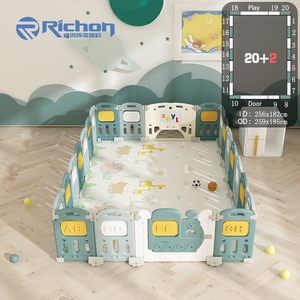 Chiaro Pieghevole Pieghevole Quadrato di Plastica per <span class=keywords><strong>bambini</strong></span> al coperto con cancello pieghevole cortile grande acrilico recinzione di <span class=keywords><strong>sicurezza</strong></span> per <span class=keywords><strong>bambini</strong></span> box per <span class=keywords><strong>bambini</strong></span> - Product Image 4