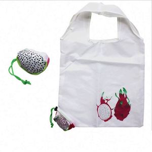 Portable Superet Fruit Shape Polyester Foldable Tote Bag Advertising Creative Reusable <b>Folding</b> Shopping Bag - Product Image 4