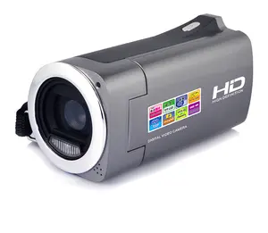 Winait 4x dijital zoom HDV-828 dijital video kamera ile sd kart kadar 32 gb, şarj edilebilir lityum pil