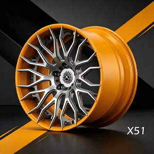 ล้อฟอร์จ <span class=keywords><strong>X51</strong></span> รุ่นใหม่ ขนาด 22 * 12J 24 * 12J 24 * 14J 26 * 16J 8x165 8x180 8x170 8x6.5 8x7 นิ้ว สำหรับรถ SUV รถกระบะ และรถยนต์ทั่วไป - Product Image 5