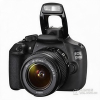 Kamera DSLR 1200D Bekas dengan Kit Lensa 18-55mm 18MP Full HD SLR untuk Pemula Kompatibel dengan Lensa 50mm 55-250mm 75-300mm