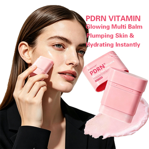 Baume Multi-Usages Éclatant PDRN <span class=keywords><strong>VITAMINE</strong></span> Hydratant pour une Peau Repulpée & Hydratation Instantanée & Stick Hydratant Marque Blanche - Product Image 1